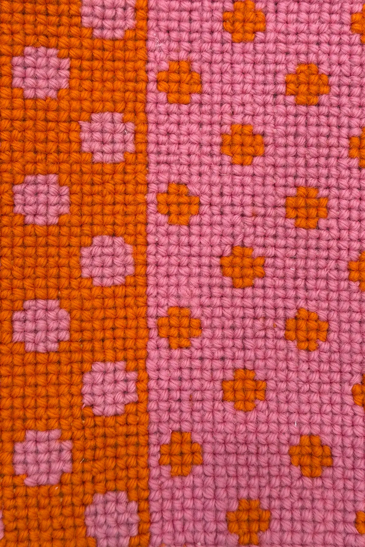 Dots - Orange & Pink - 6x8'4