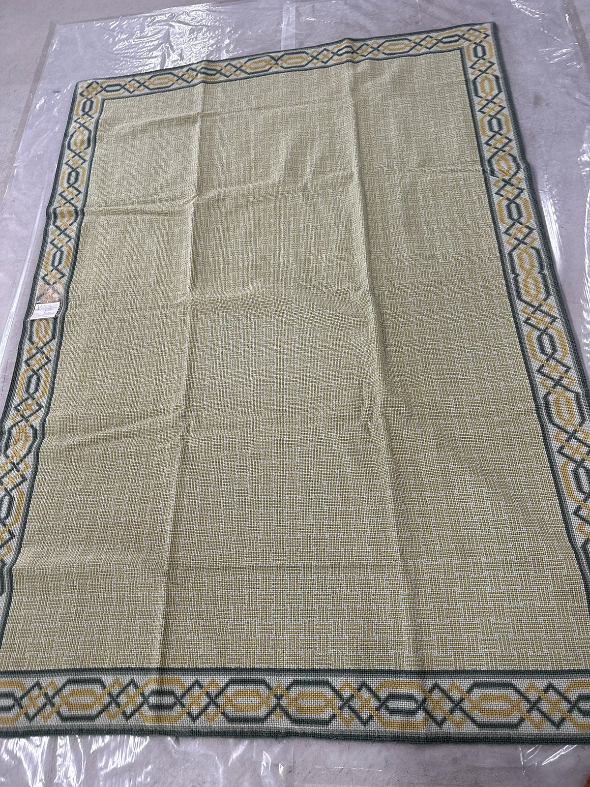 Parquet - Gold & Blue - 6'1x8'8