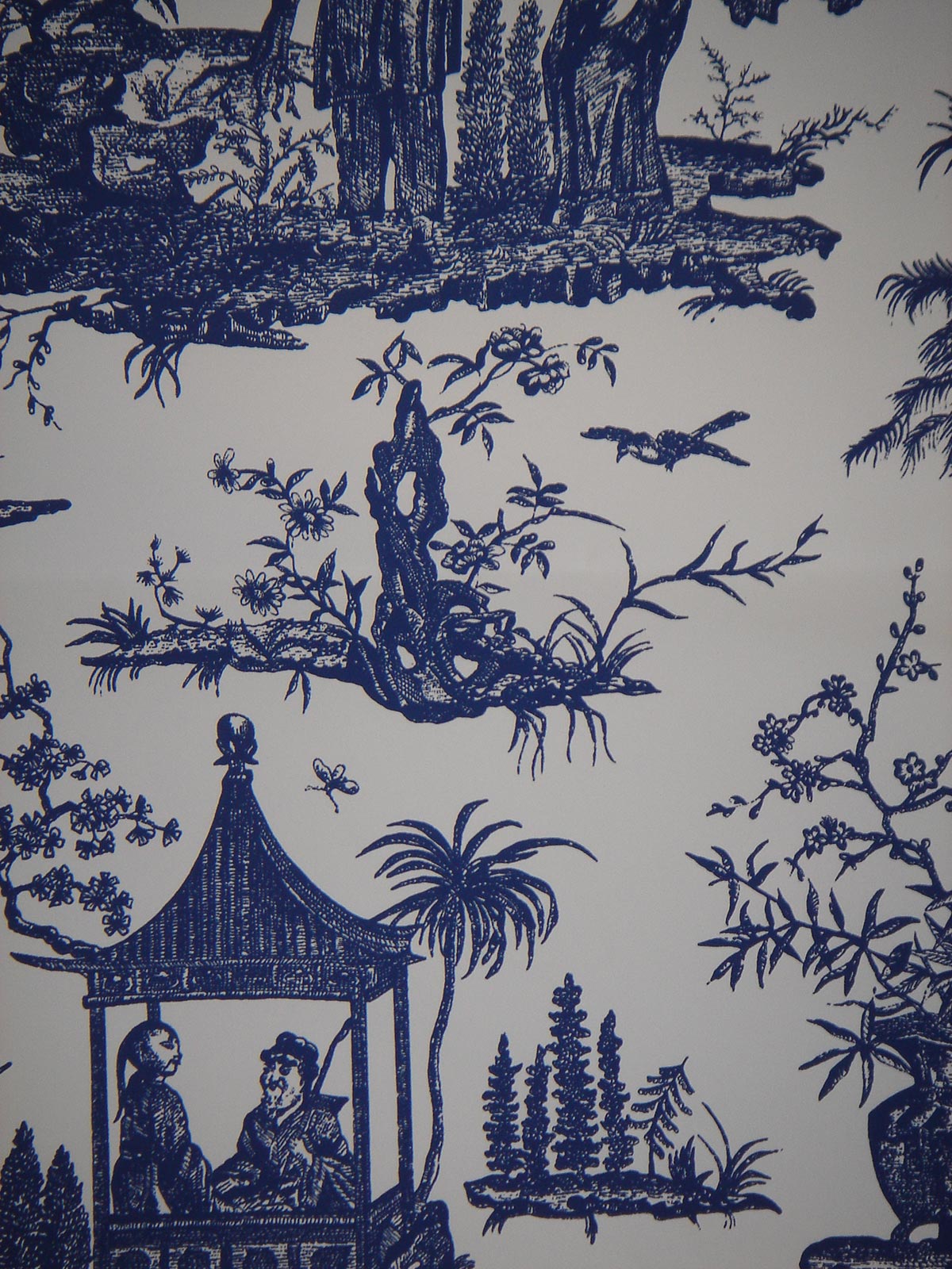 Peking Toile De Jouy Wallpaper