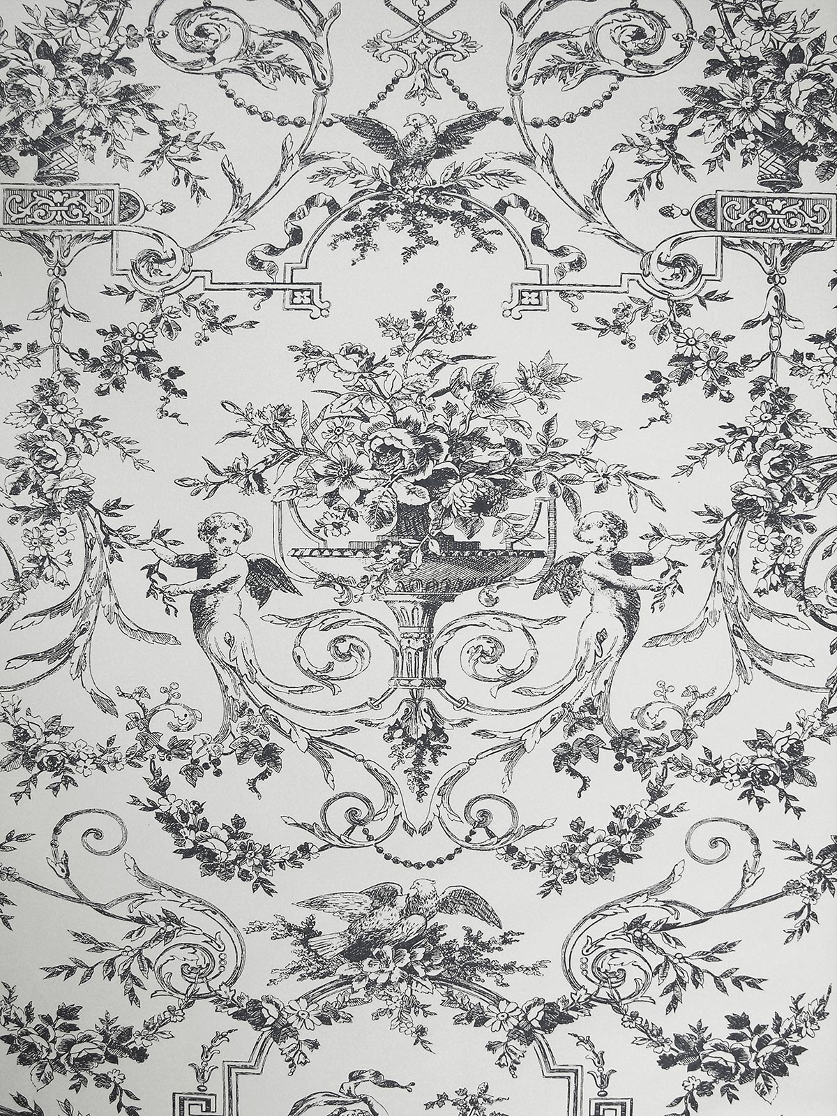 Adam Toile Wallpaper