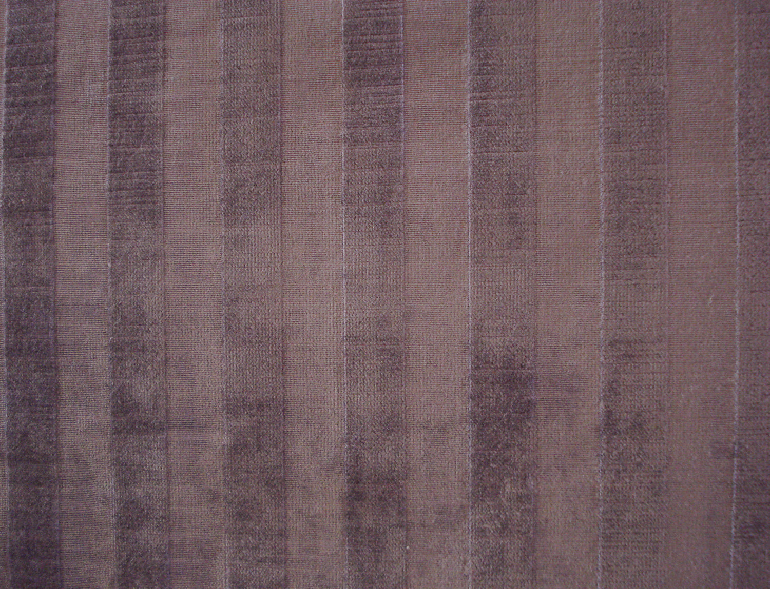 purple velvet fabric with textural stripes