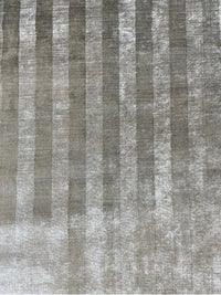 velvet fabric with grey and light grey stripes