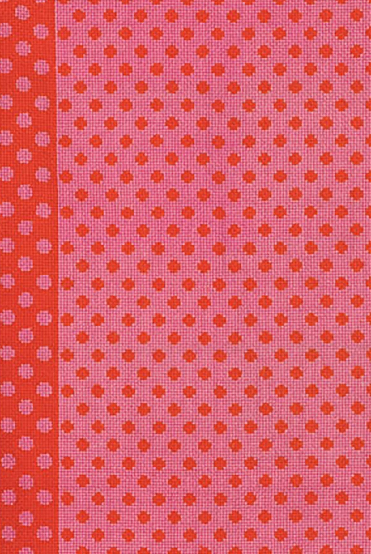 Dots - Orange & Pink - 6x8'4