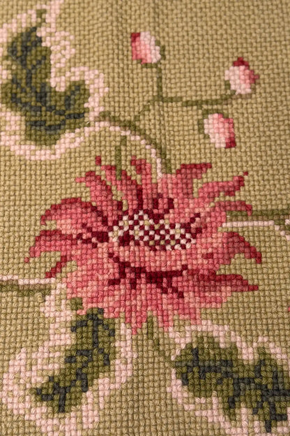 Mayfair - Green & Pink - 6x8'4