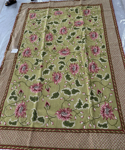 Mayfair - Green & Pink - 6x8'4