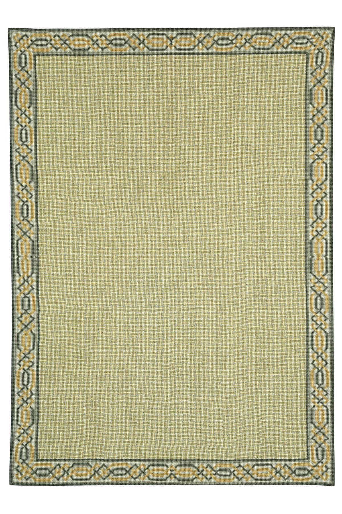 Parquet - Gold & Blue - 6'1x8'8