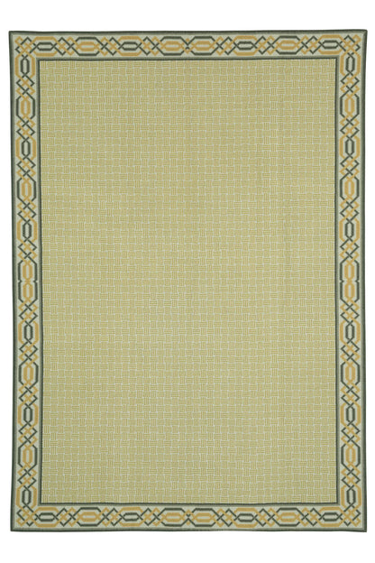 Parquet - Gold & Blue - 6'1x8'8