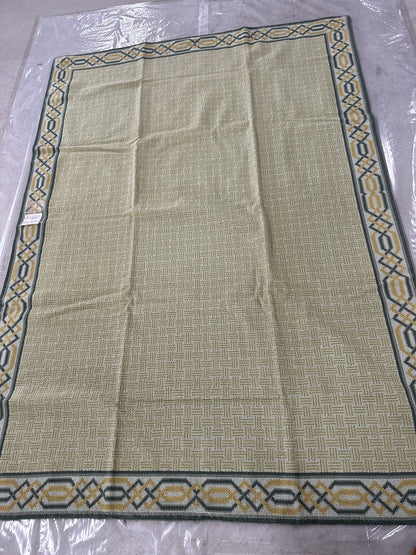 Parquet - Gold & Blue - 6'1x8'8