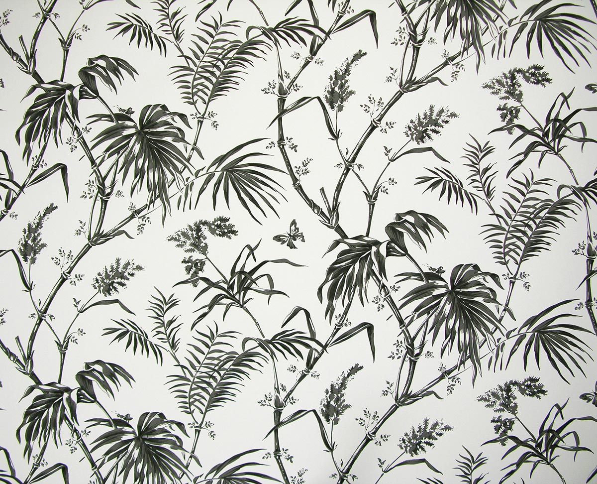 Bamboo & Ferns Wallpaper