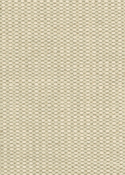 basketweave linen fabric in cream and oatmeal