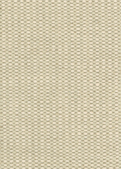 basketweave linen fabric in cream and oatmeal