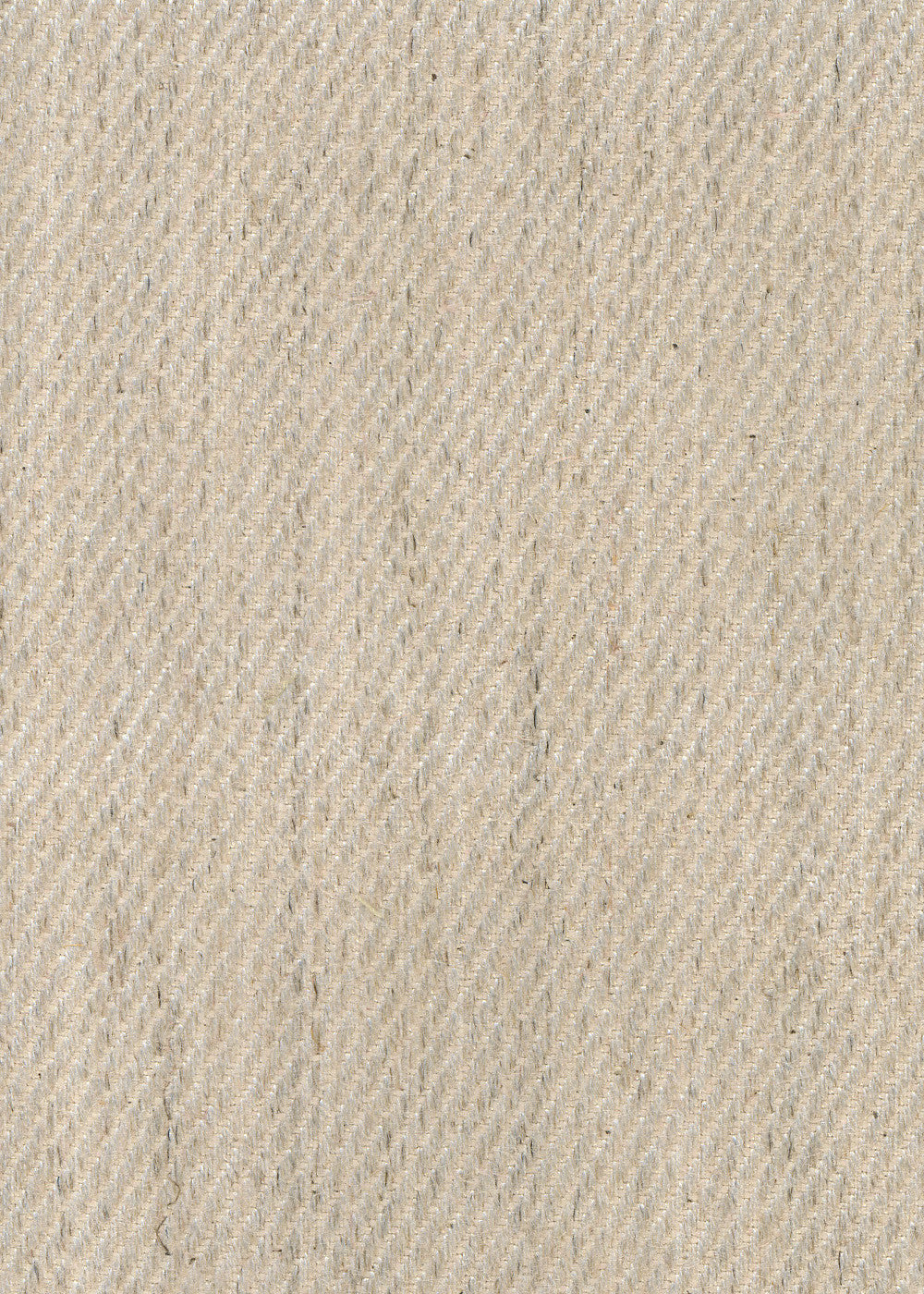 close up of a twill upholstery fabric in cream