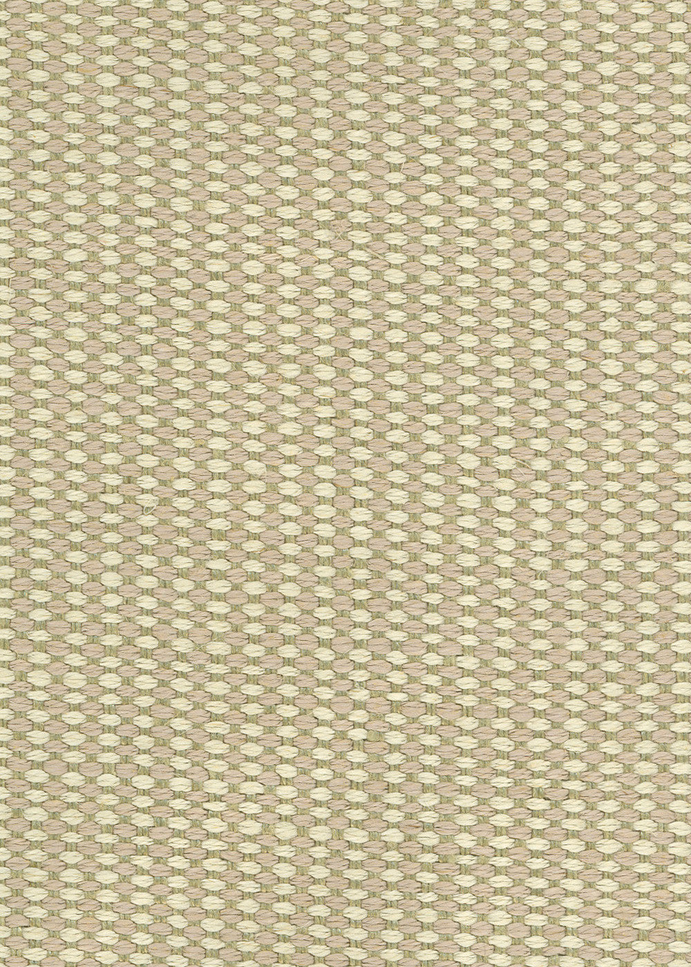 basketweave linen fabric in multicolored cream and green