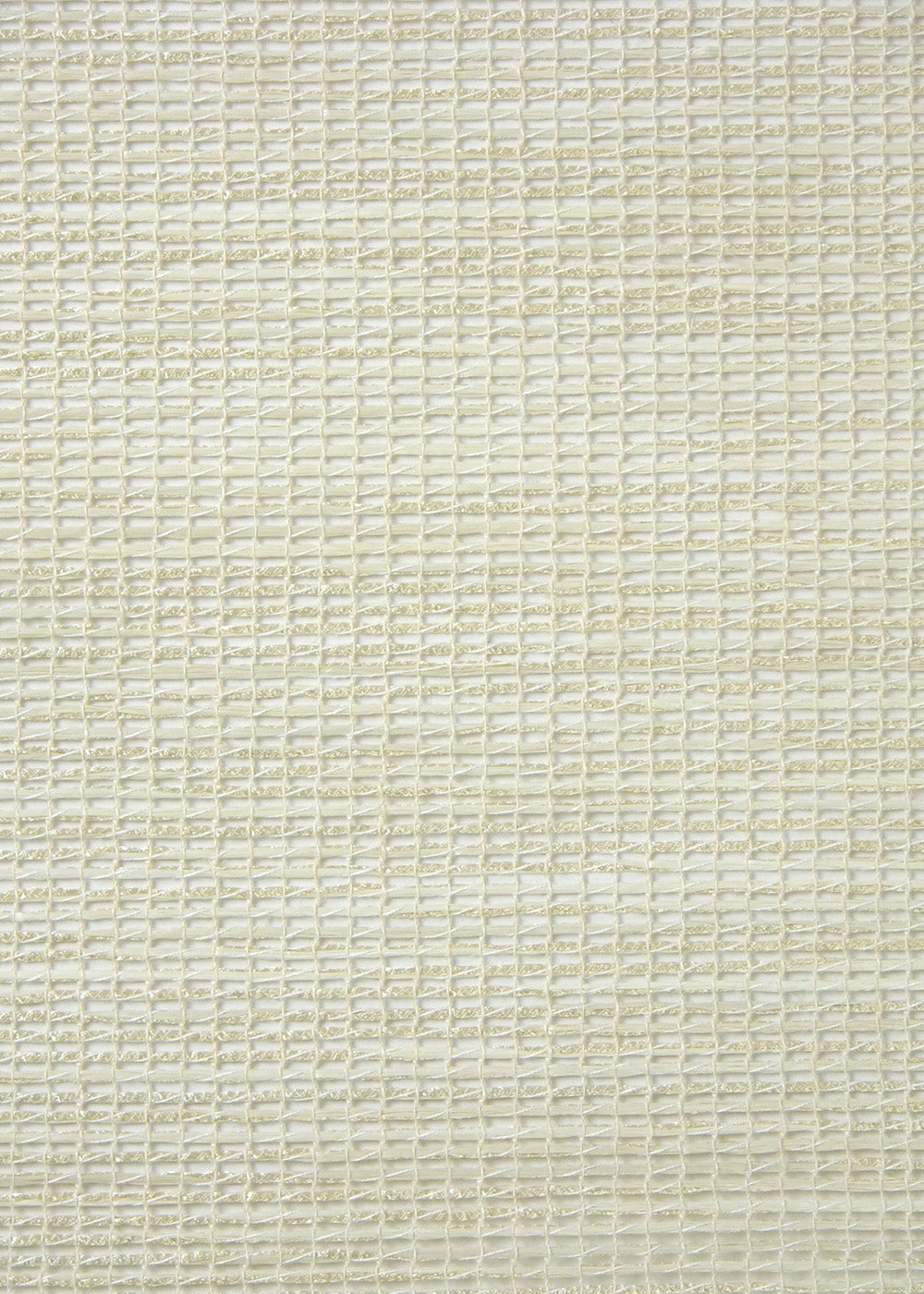 beige fabric with an open rectangular weave