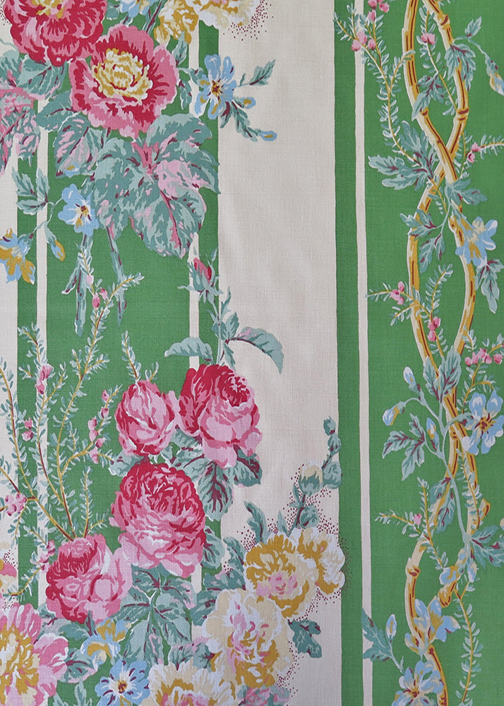 Hollyhock & Roses