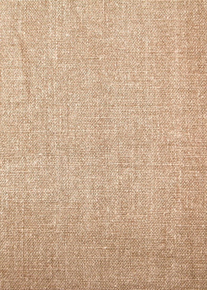 linen fabric in orange