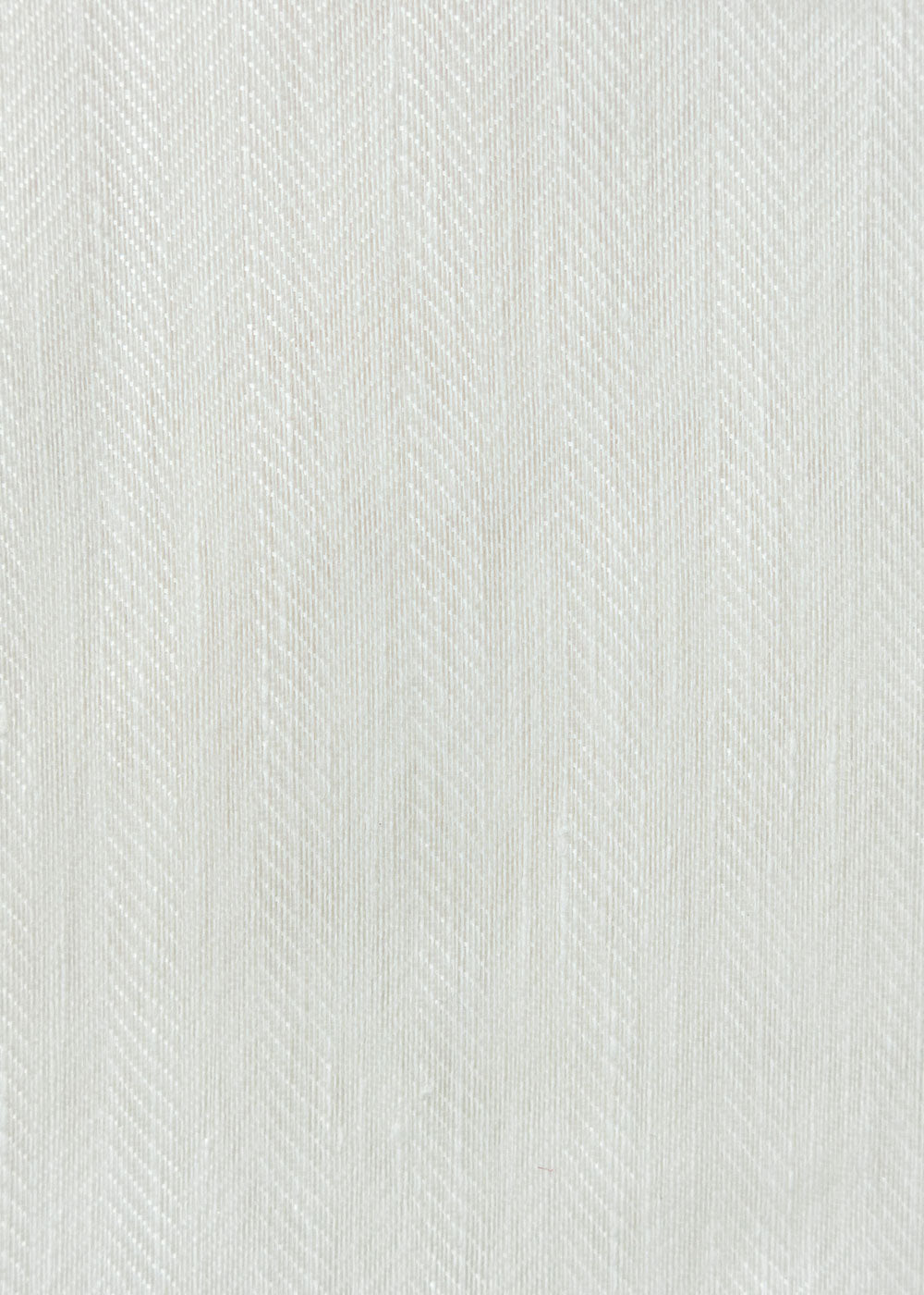 white herringbone weave sheer fabric