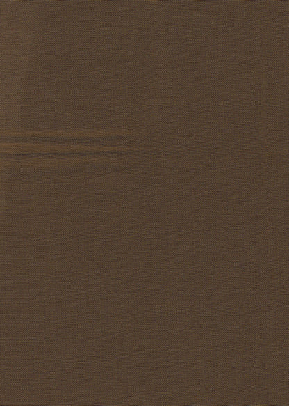 brown silk and cotton fabric