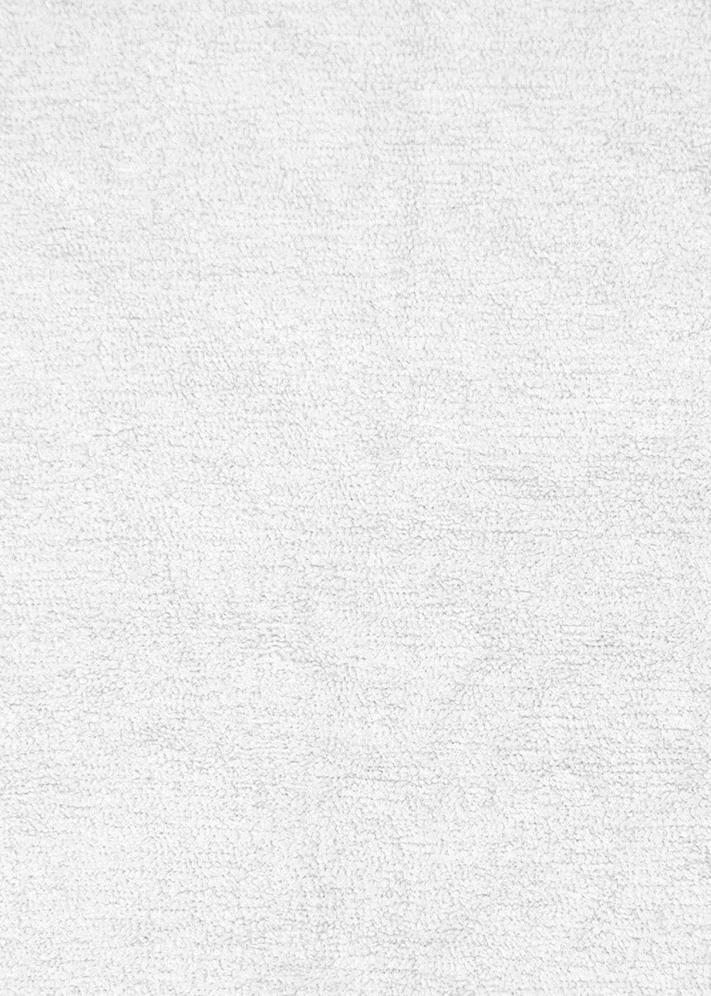 white plush terrycloth outdoor fabric