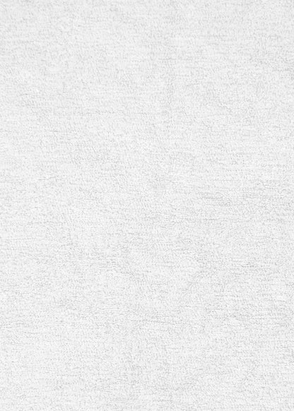 white plush terrycloth outdoor fabric
