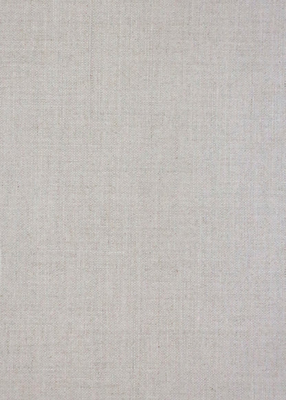 oatmeal linen fabric with a glazed finish