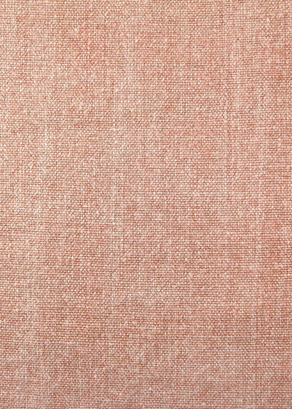 linen fabric in a salmon color