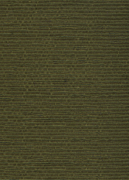dark sage fabric with a horizontal ribbed texture