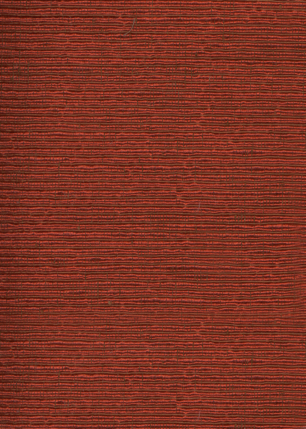 cherry red fabric with a horizontal ribbed texture