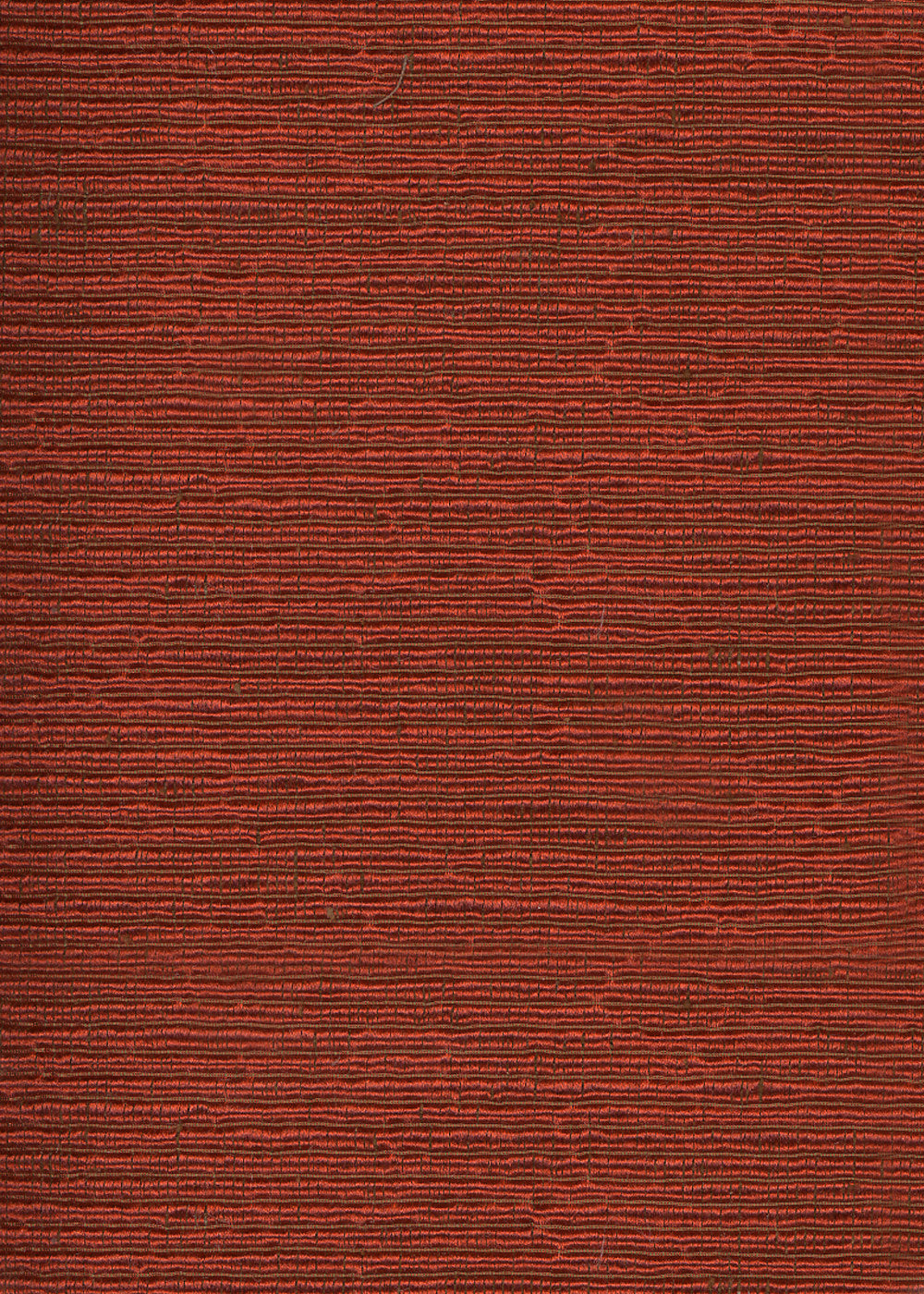 cherry red fabric with a horizontal ribbed texture