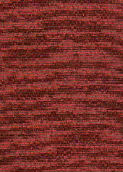 dark red fabric with a horizontal ribbed texture
