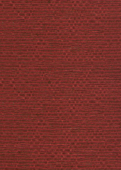 dark red fabric with a horizontal ribbed texture