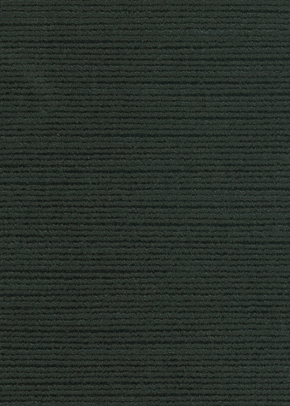 black fabric with a horizontal ribbed weave