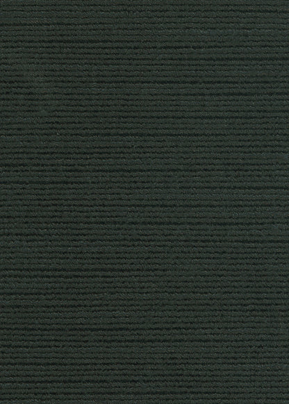 black fabric with a horizontal ribbed weave