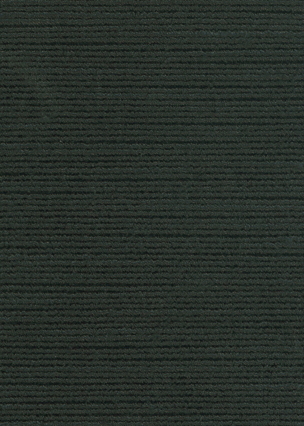 black fabric with a horizontal ribbed weave