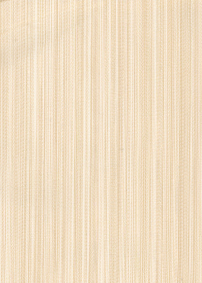 cream fabric with a vertical striated pattern