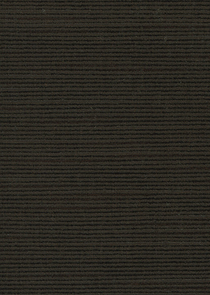 dark brown fabric with a horizontal ribbed weave