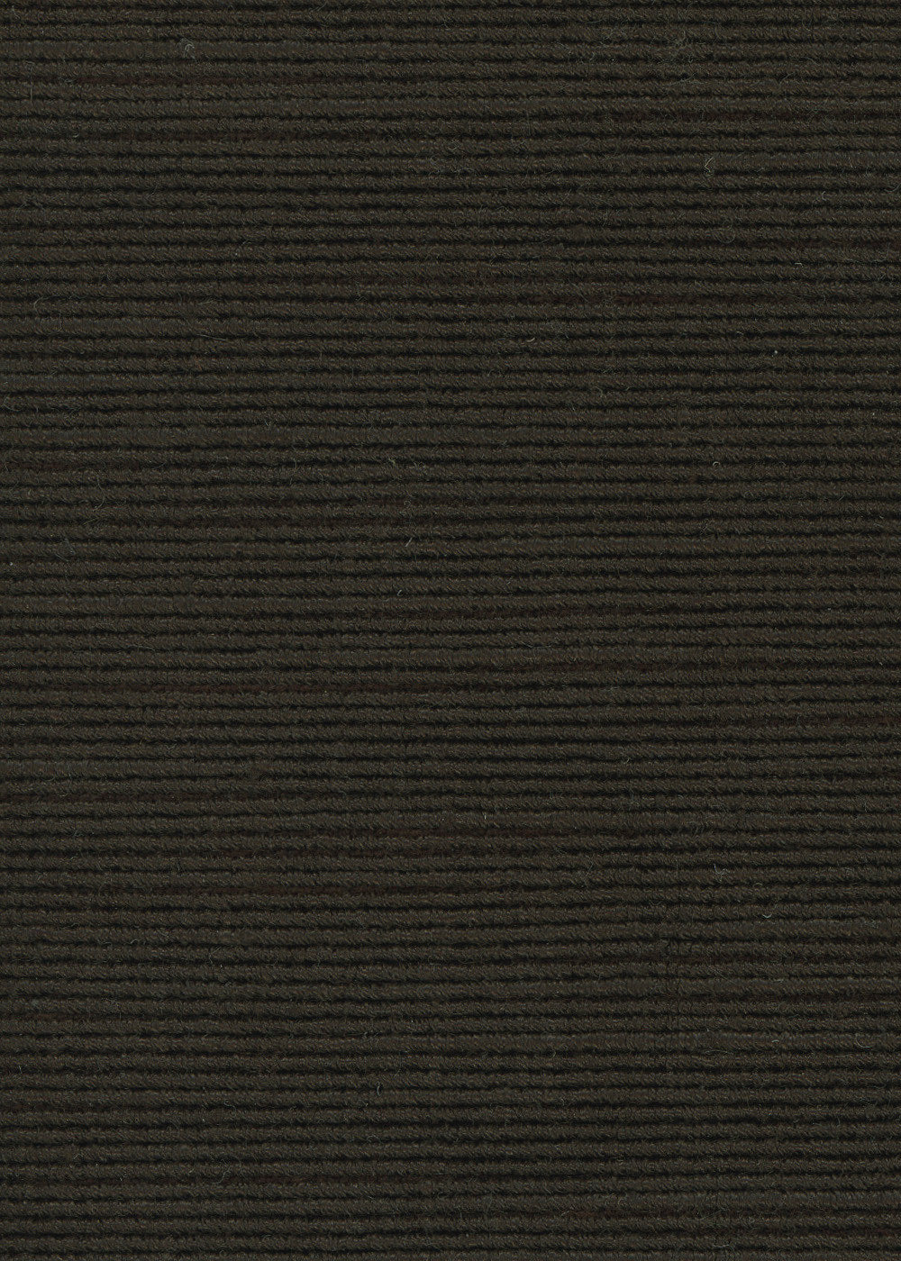 dark brown fabric with a horizontal ribbed weave