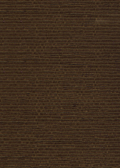 chocolate brown fabric with a horizontal ribbed texture