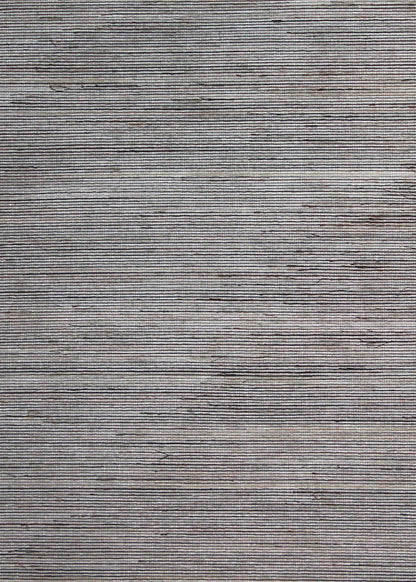 striated horsehair wallcovering in the color grey