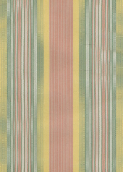flat shot of rainbow striped fabric