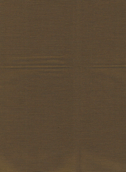 hazelnut brown silk and cotton fabric