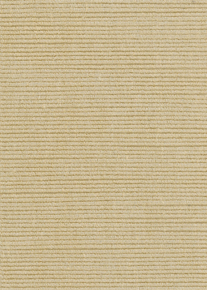 light yellow fabric with a horizontal ribbed weave