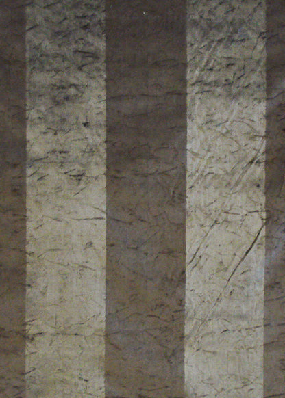 crushed velvet fabric with taupe and dark taupe stripes