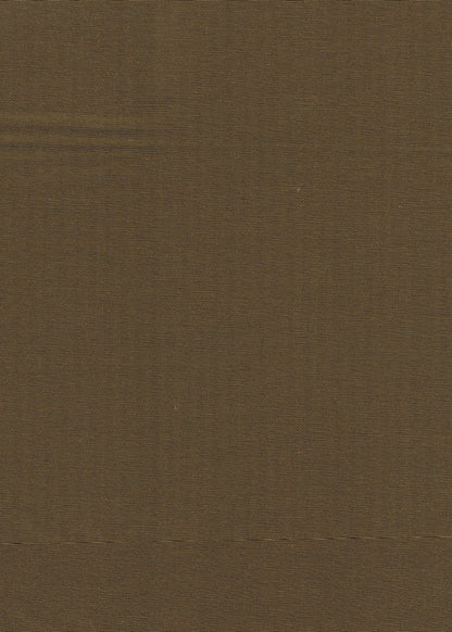 brown silk and cotton fabric