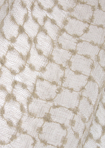 sheer linen mesh