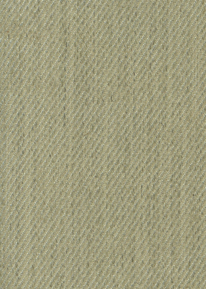 close up of a twill upholstery fabric in celery green