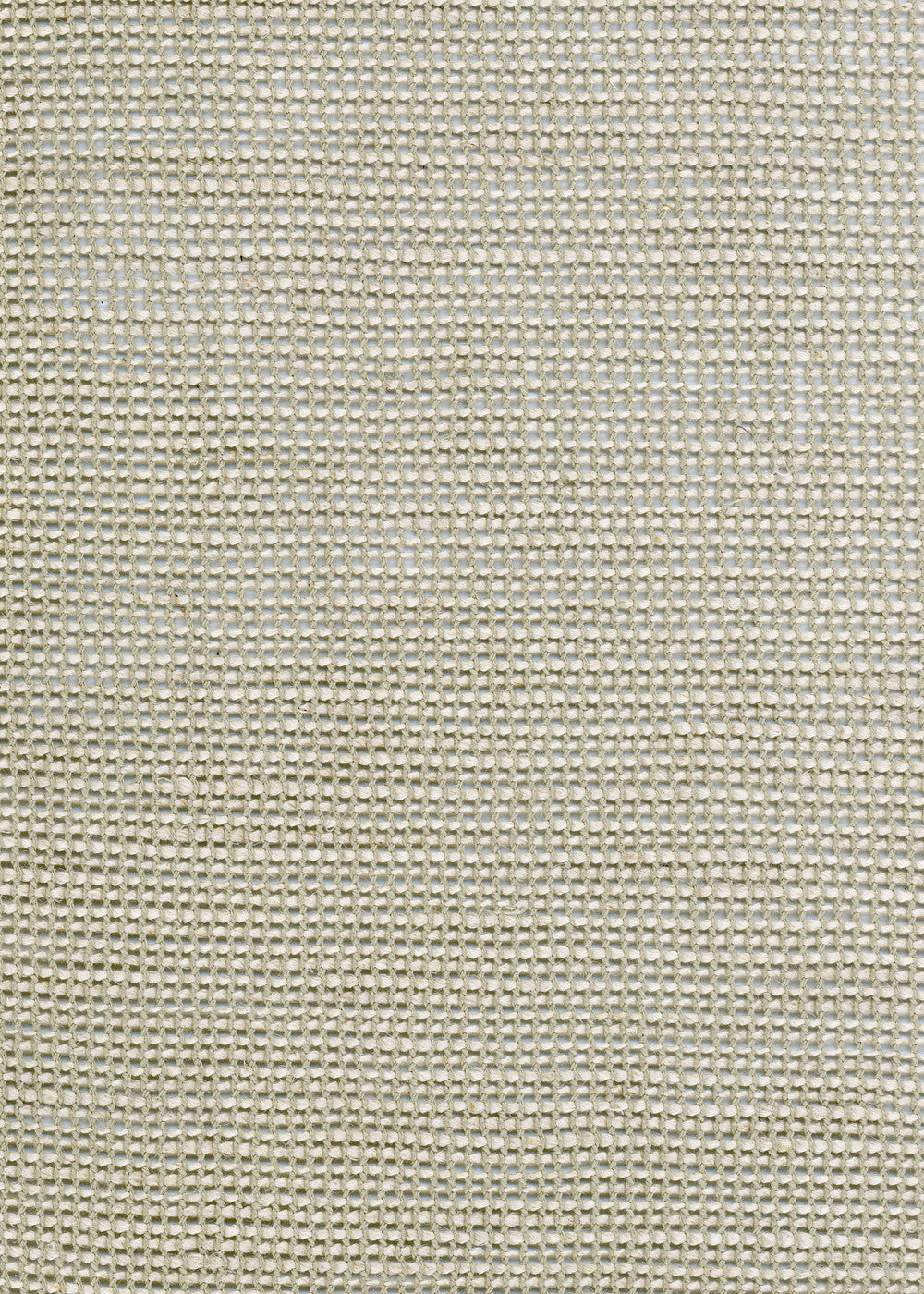 off-white linen fabric with an open weave