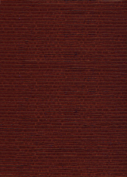 burgundy fabric with a horizontal ribbed texture