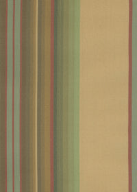 striped fabric with gold, green, and red