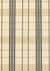 camel and charcoal checked linen fabric